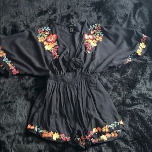 Floral romper